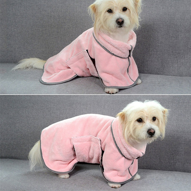 Pet Bath Towel Breathable Flannel - Haven Home Goods