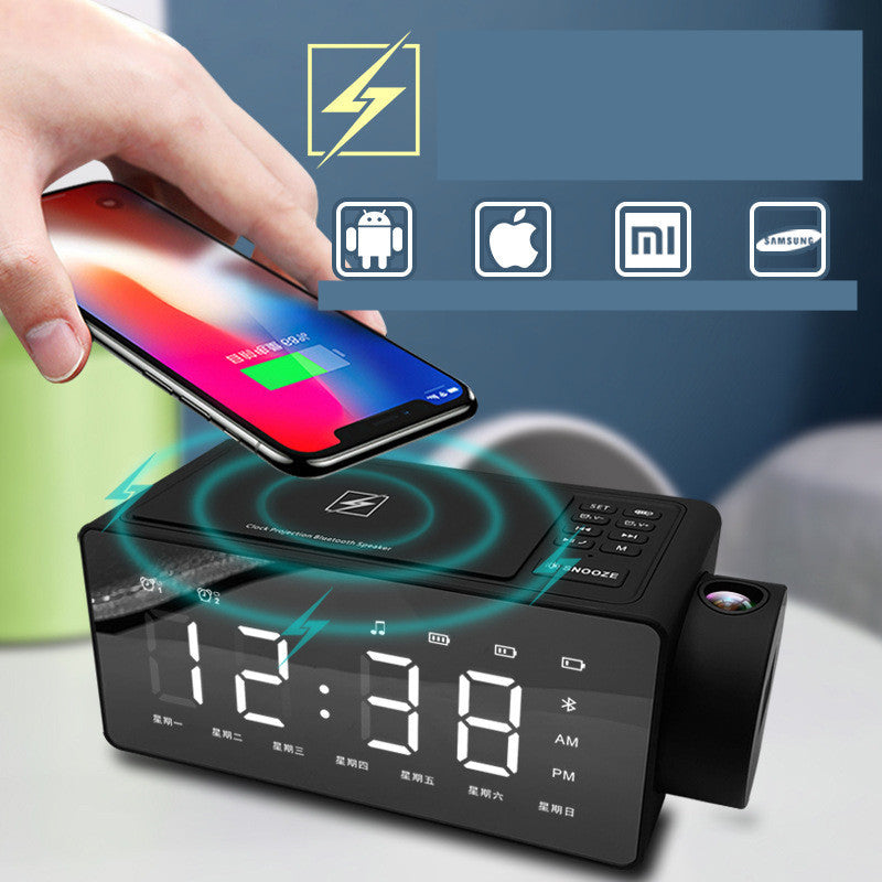 Wireless Charging New Home Smart Speaker Clock - Haven Home Goods
