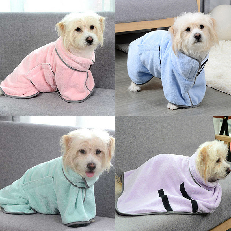Pet Bath Towel Breathable Flannel - Haven Home Goods