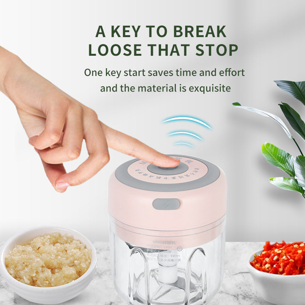 Mini Electric Garlic Chopper - Haven Home Goods