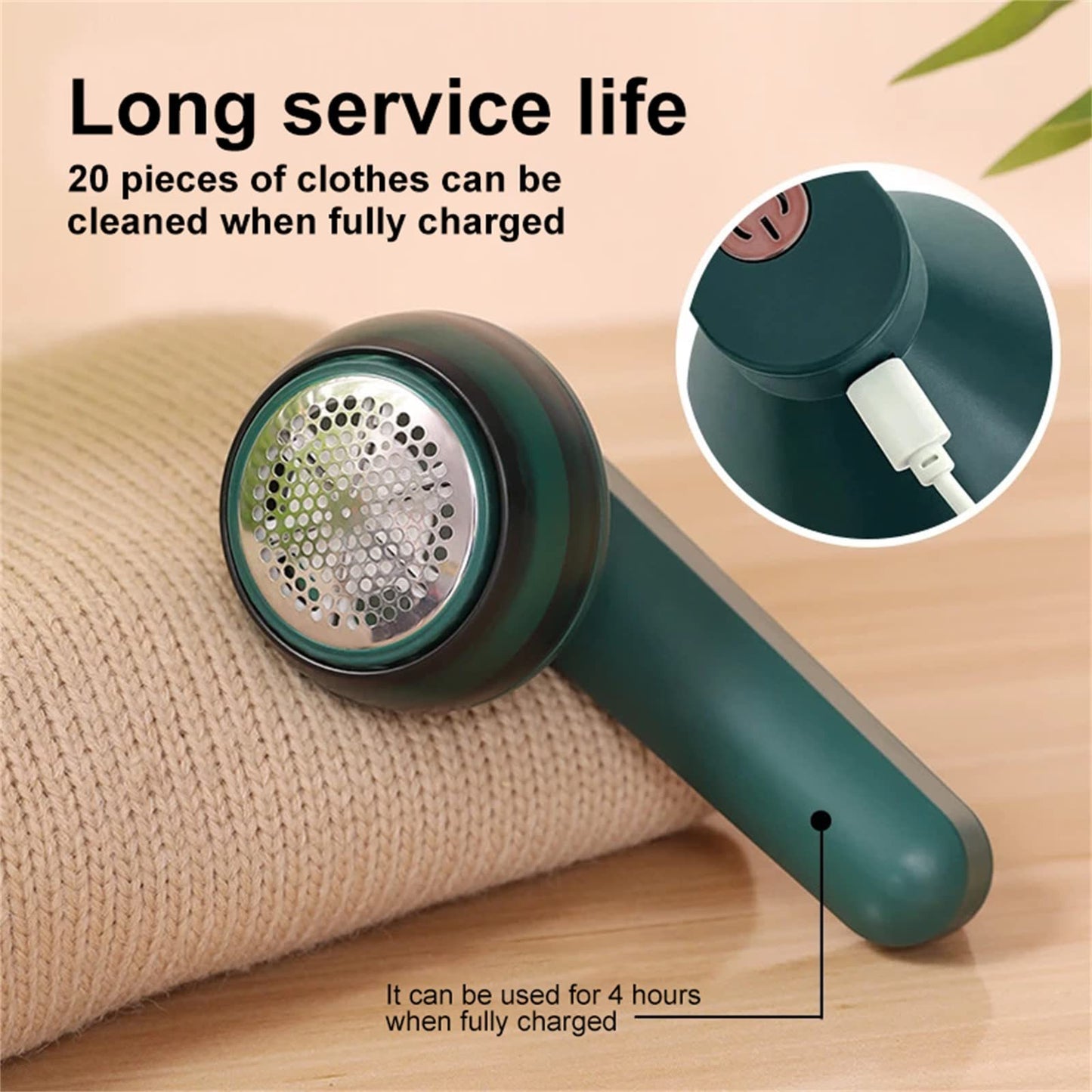 USB Rechargeable Electric Lint Remover - Haven Home Goods
