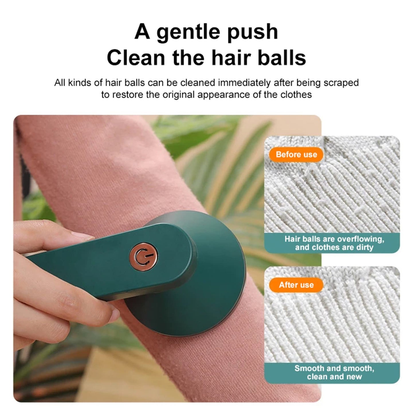 USB Rechargeable Electric Lint Remover - Haven Home Goods