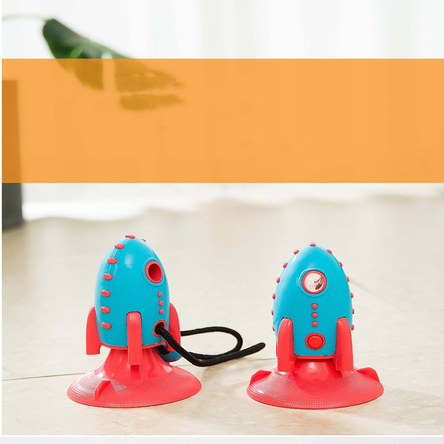 Rocket Dog Pet Toy Leaking Food Dog Bite-resistant - Haven Home Goods