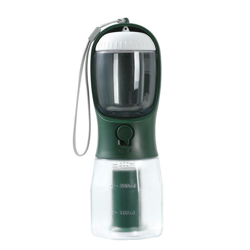 Dog Water Cup Drinking Food Garbage Bag Three-in-one Portable Small Multi-functional Pet Cups - Haven Home Goods