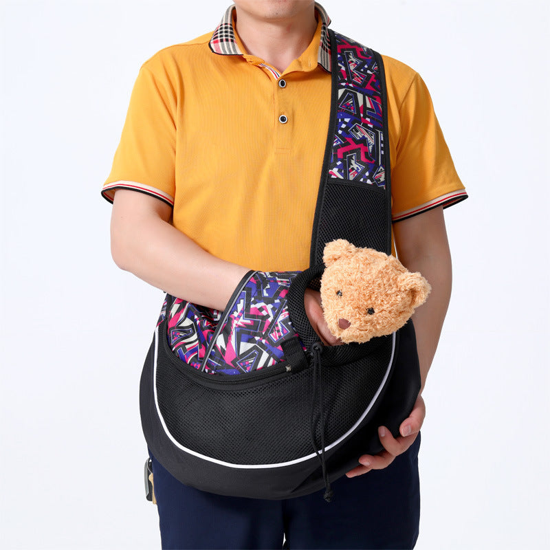 Carrying Pets Bag Outdoor Portable Crossbody Bag For Dogs Cats - Haven Home Goods