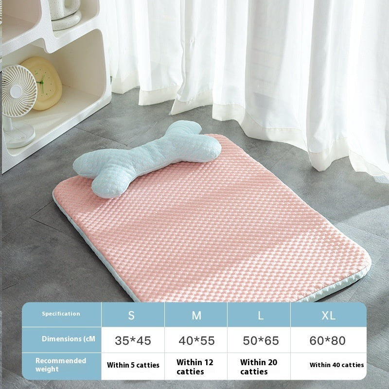Summer Cool Feeling Dog Mat Sleeping Pet Mat - Haven Home Goods