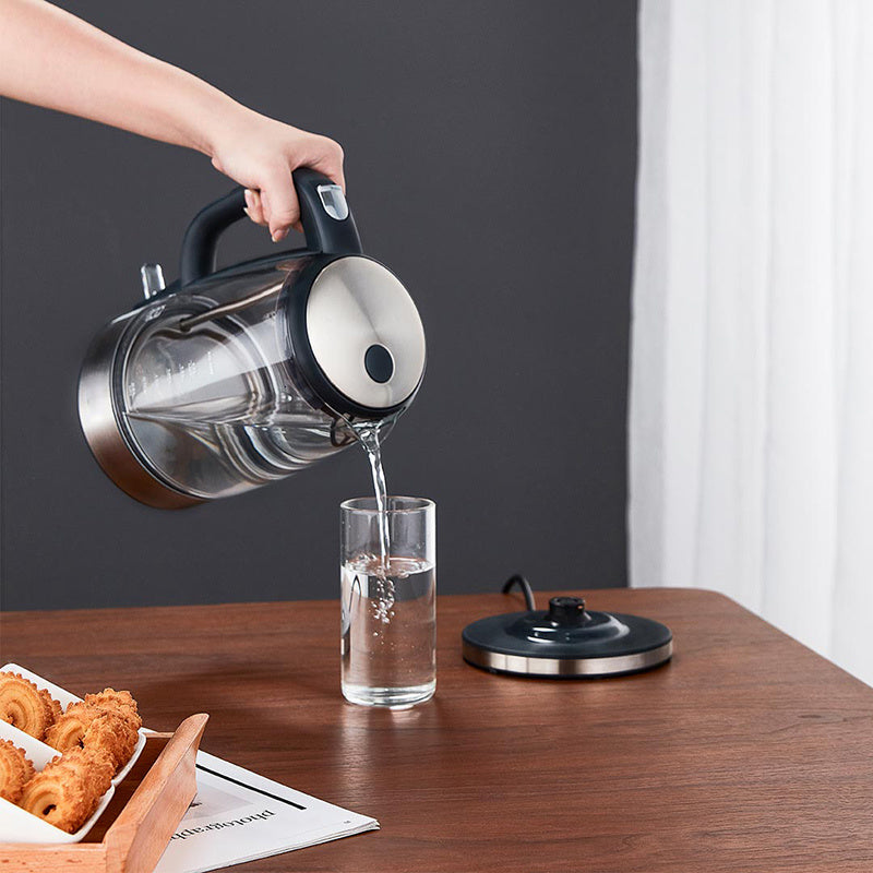 Small Electric Glass Kettle - Haven Home Goods