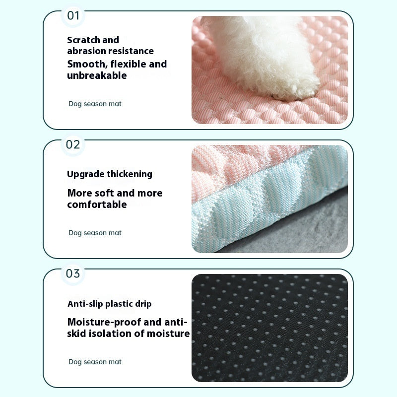 Summer Cool Feeling Dog Mat Sleeping Pet Mat - Haven Home Goods