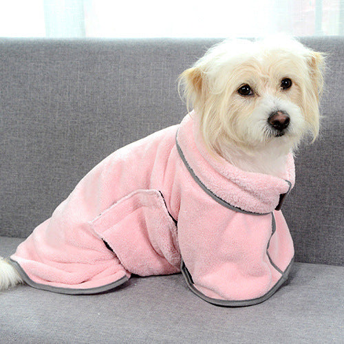Pet Bath Towel Breathable Flannel - Haven Home Goods