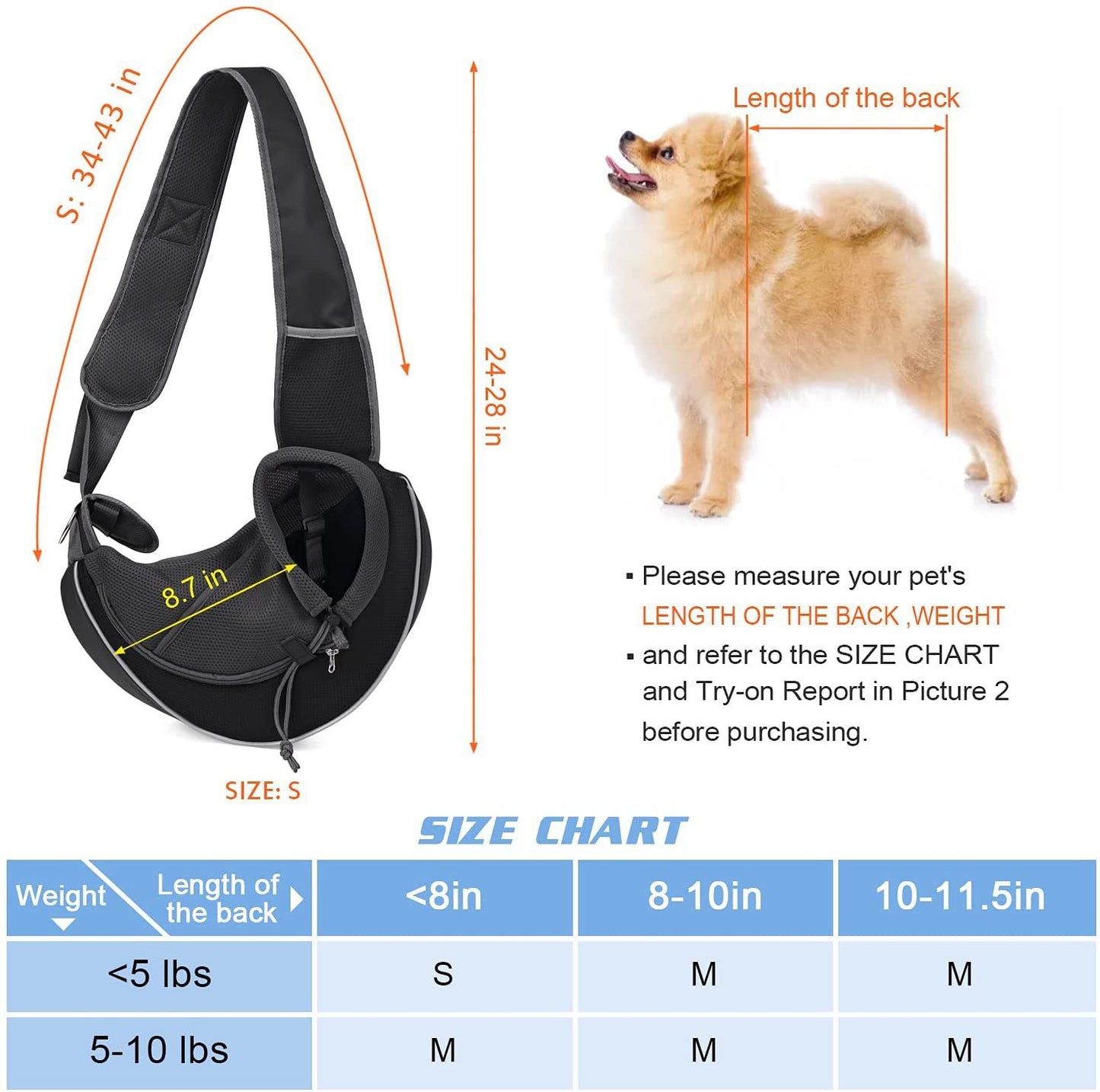 Carrying Pets Bag Outdoor Portable Crossbody Bag For Dogs Cats - Haven Home Goods