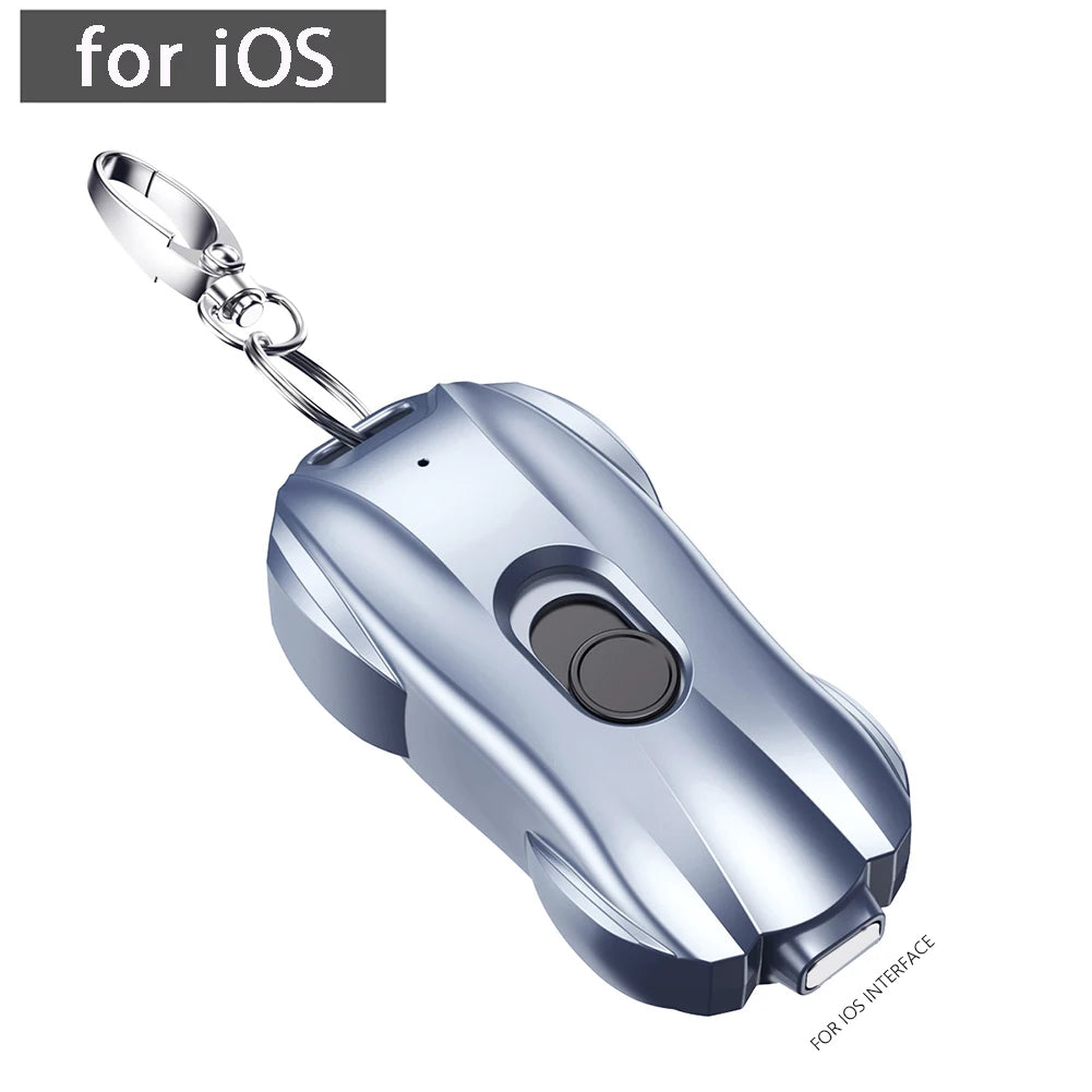 Keychain Portable Emergency Phone Charger Power Bank - Haven Home Goods