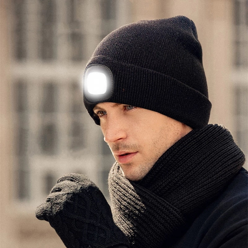 LED Wool Hat - Haven Home Goods