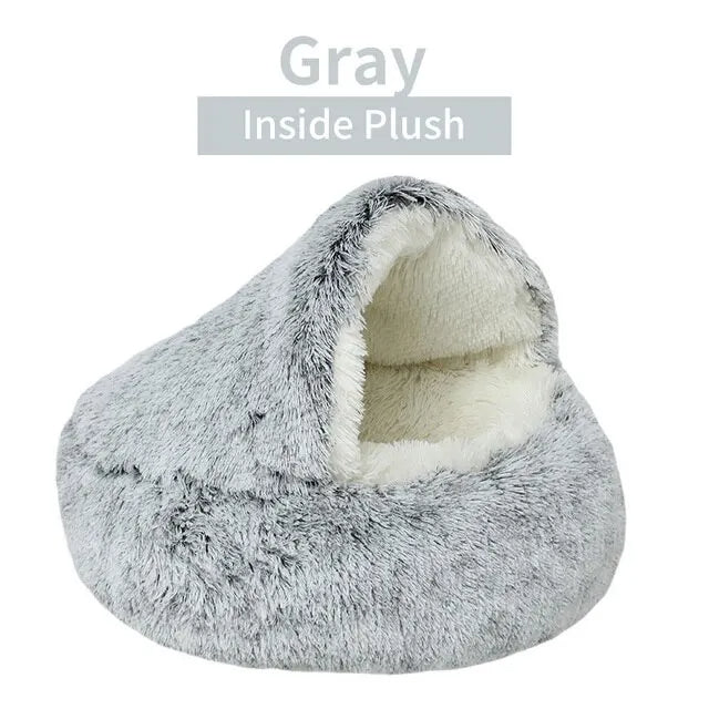 Soft Plush Round Pet Bed - Haven Home Goods