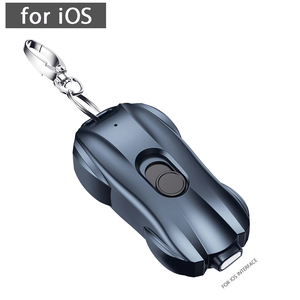 Keychain Portable Emergency Phone Charger Power Bank - Haven Home Goods