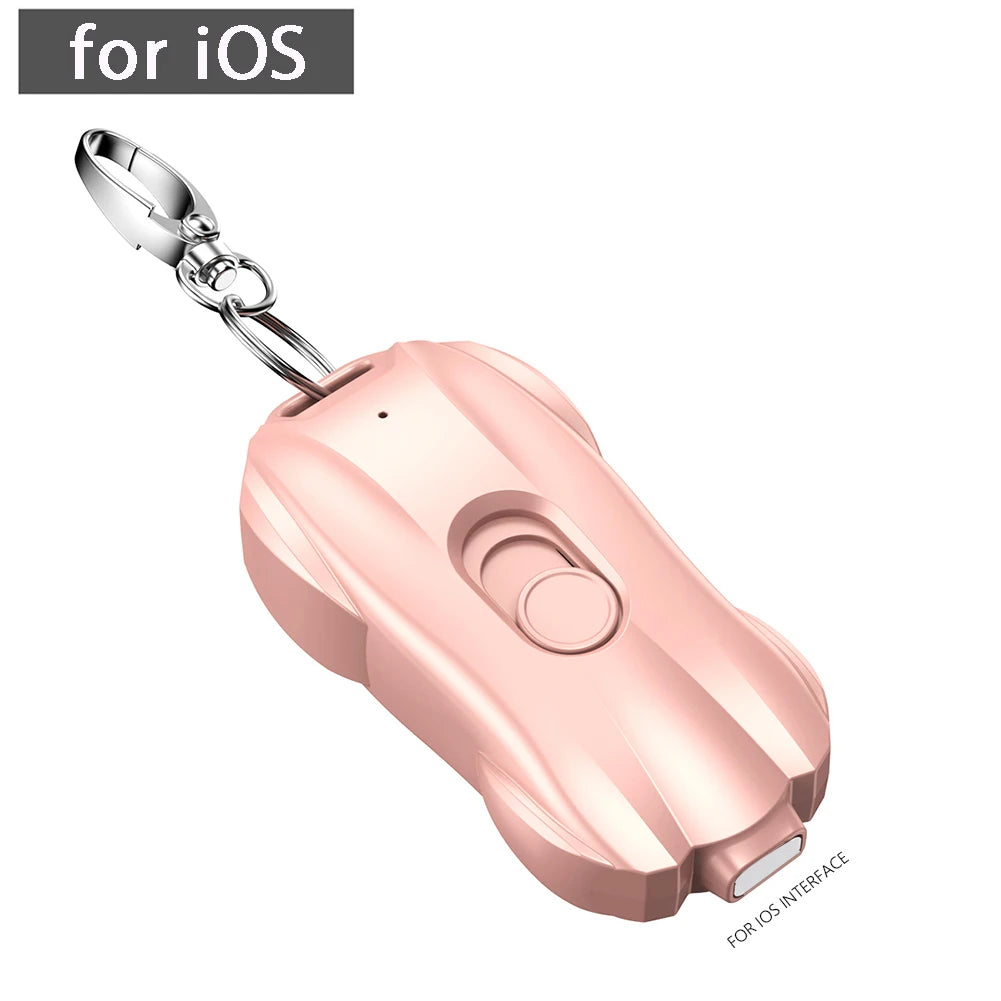 Keychain Portable Emergency Phone Charger Power Bank - Haven Home Goods