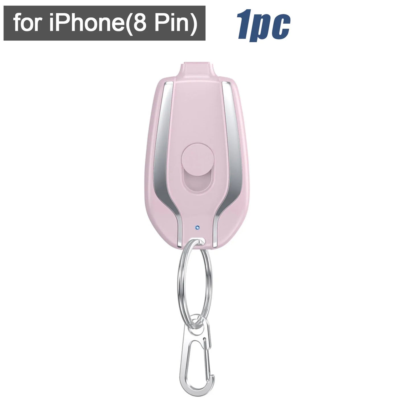 Keychain Portable Emergency Phone Charger Power Bank - Haven Home Goods