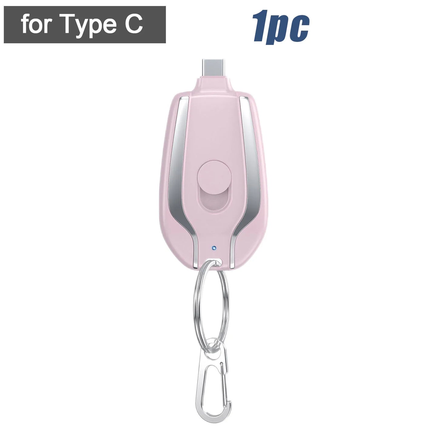 Keychain Portable Emergency Phone Charger Power Bank - Haven Home Goods
