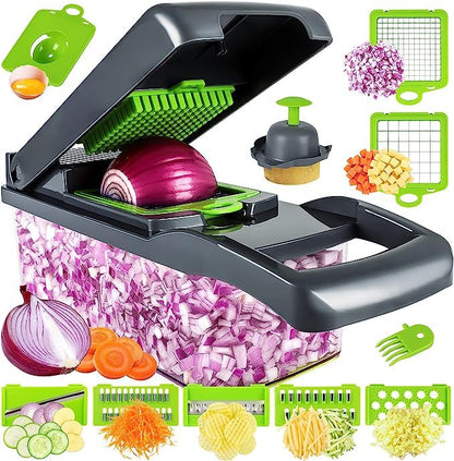 12-In-1 Manual Vegetable Chopper - Haven Home Goods