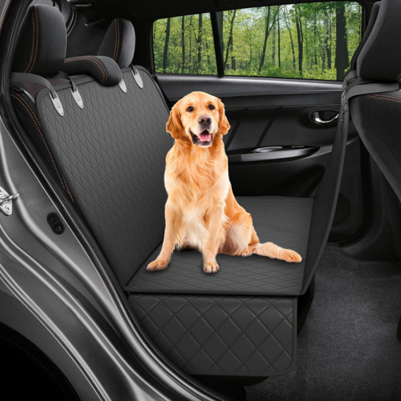 Dog Car Seat Cover with Mesh Visual Window - Haven Home Goods