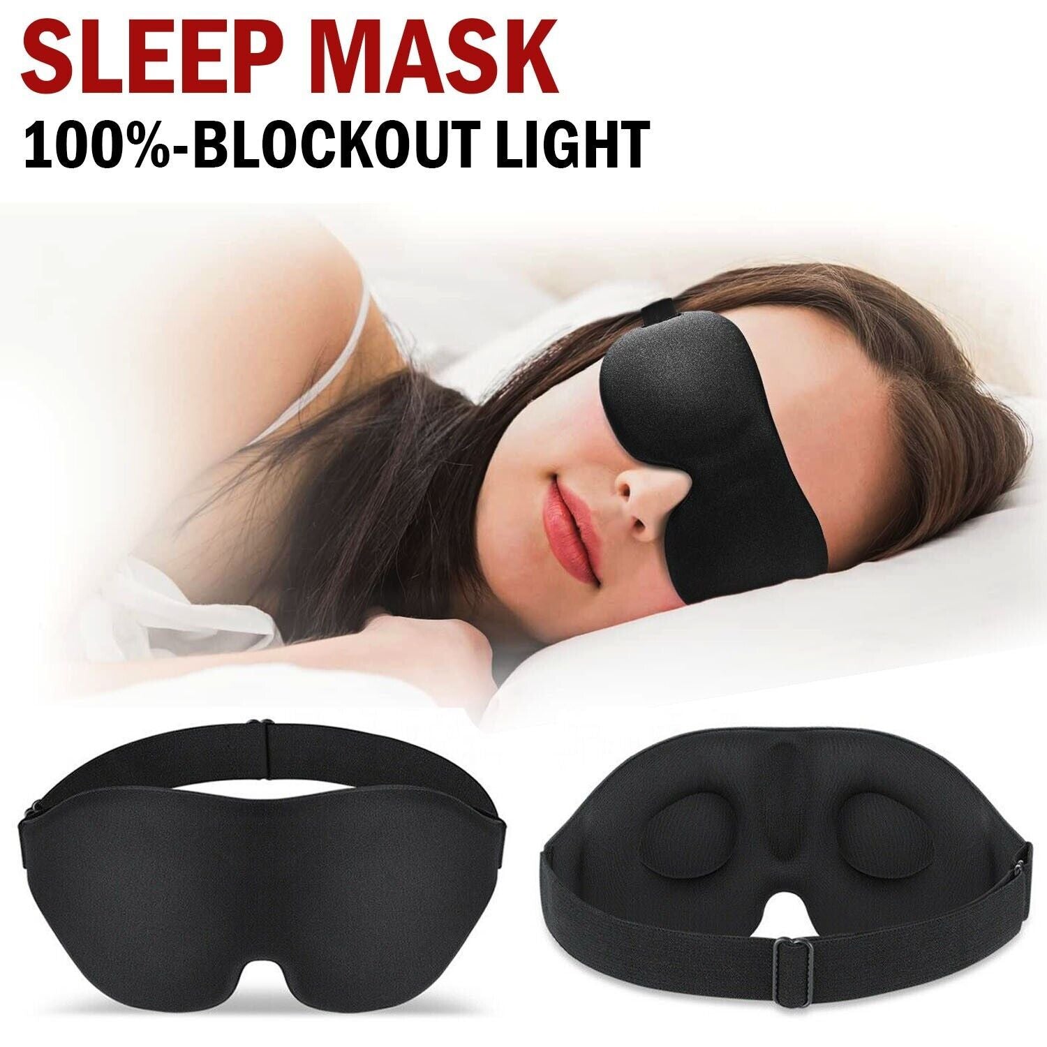 3D Sleep Eye Mask - Haven Home Goods