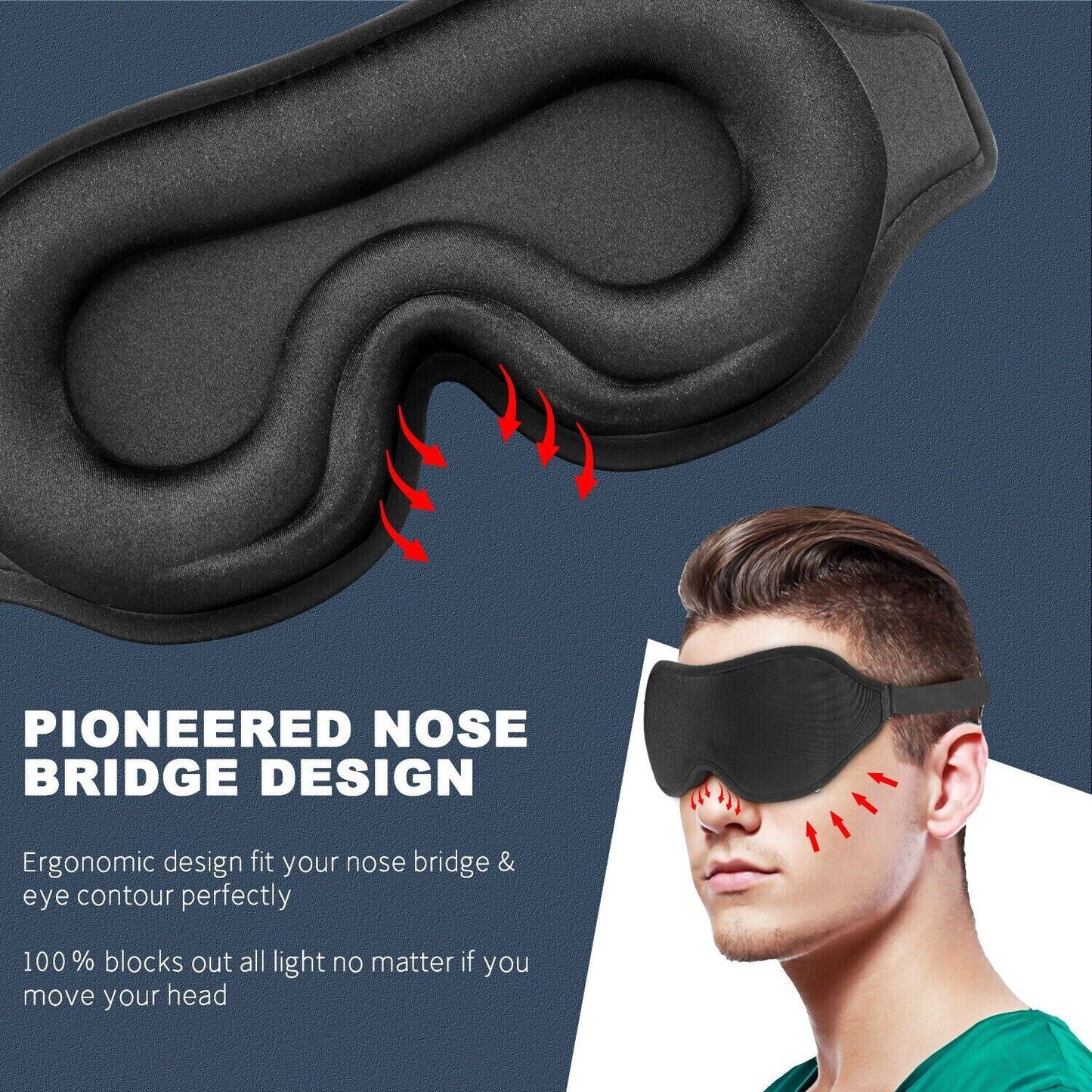 3D Sleep Eye Mask - Haven Home Goods