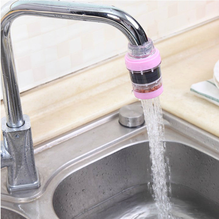 Wheat Rice Stone Magnetized Kitchen Tap Water Filter