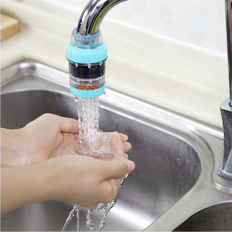 Wheat Rice Stone Magnetized Kitchen Tap Water Filter