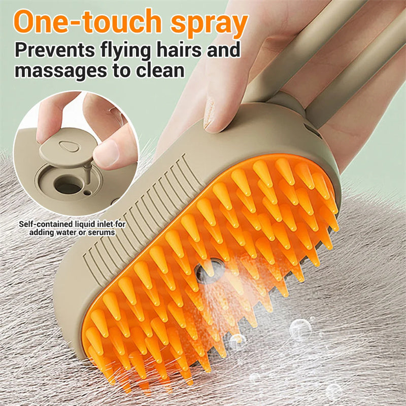 3-In-1 Electric Spray Brush For Pet - Haven Home Goods