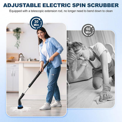 Electric Spin Scrubber Cordless Cleaning Brush - Haven Home Goods