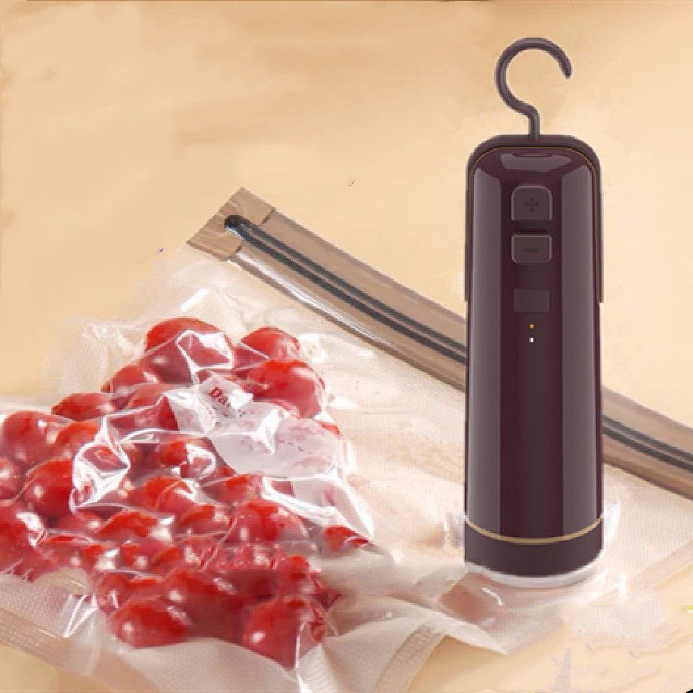 4 In 1 Portable Electric Vacuum Sealer  For Vacuum Storage Bags Kitchen Gadgets - Haven Home Goods