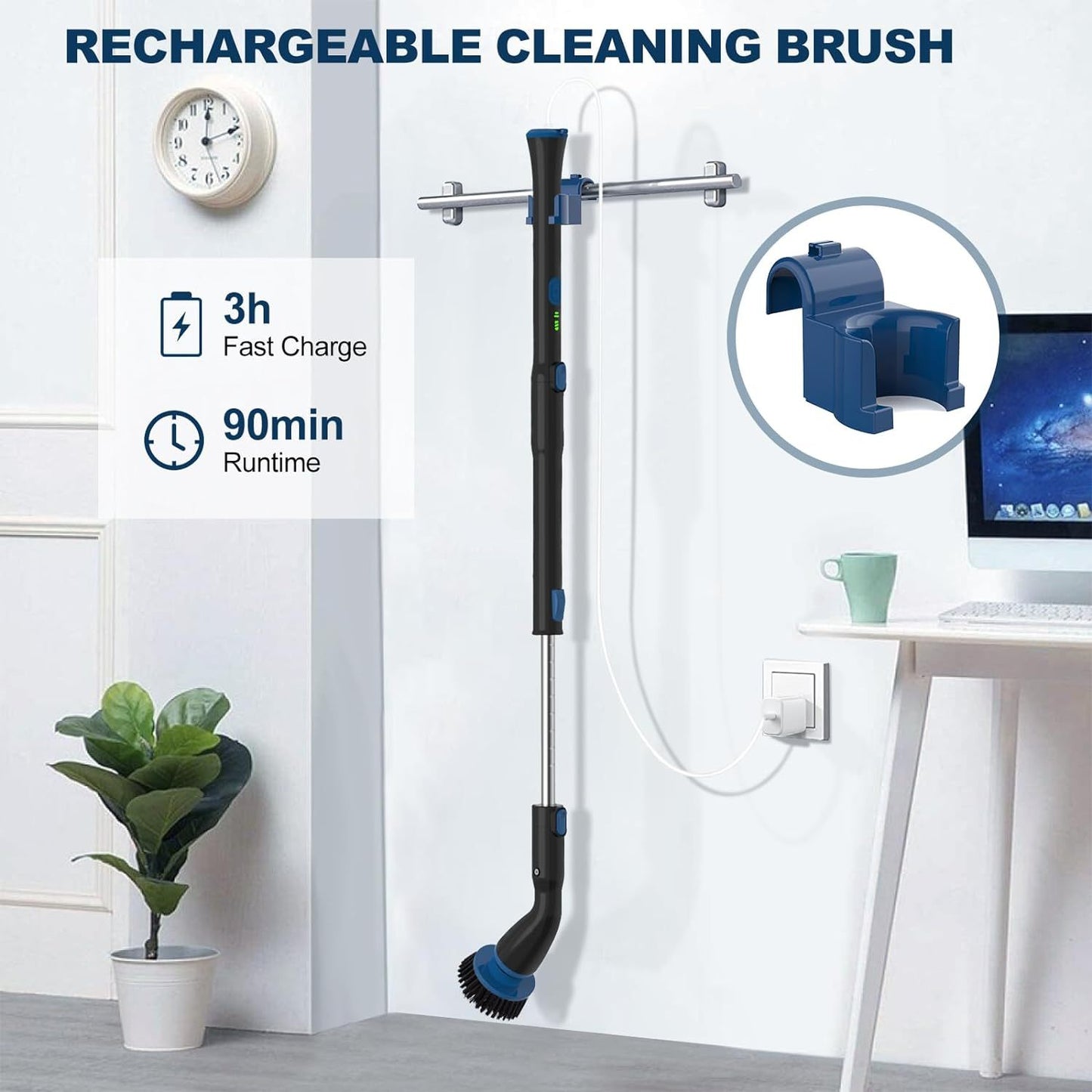 Electric Spin Scrubber Cordless Cleaning Brush - Haven Home Goods