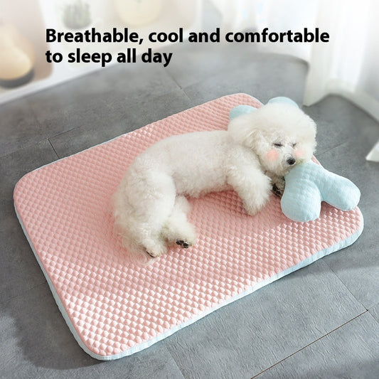 Summer Cool Feeling Dog Mat Sleeping Pet Mat - Haven Home Goods