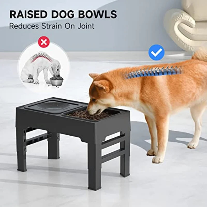 Elevated Mess-Free Dog Bowl - Haven Home Goods