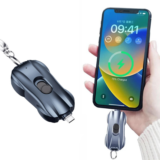 Keychain Portable Emergency Phone Charger Power Bank - Haven Home Goods